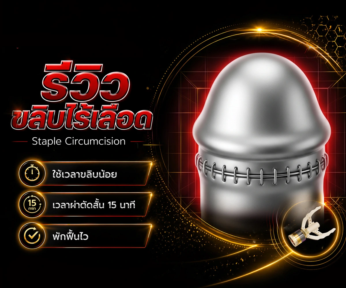 รีวิวขลิบไร้เลือดที่ Lover Clinic โคราช นวัตกรรมใหม่ของการขลิบที่ไม่เจ็บ