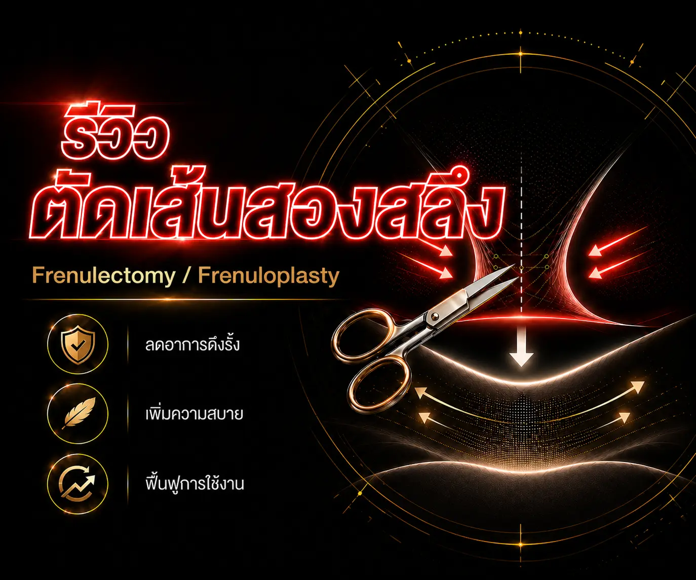 รีวิวตัดเส้นสองสลึง @ Lover Clinic