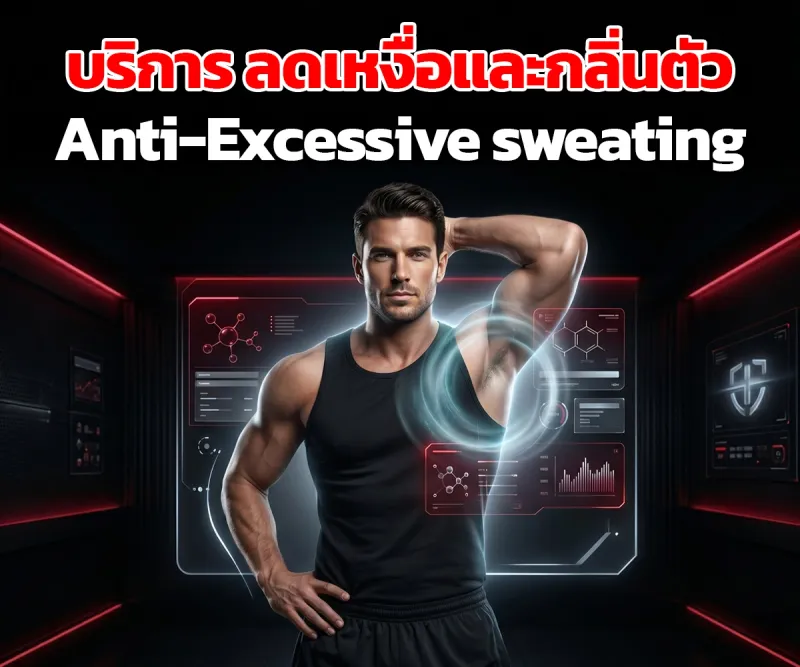 ลดเหงื่อใต้วงแขน — Lover Clinic